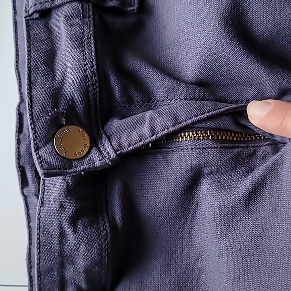 YMI wannabettabutt 3X skinny ankle rolled jeans grayish lavender stretch - Picture 7 of 13